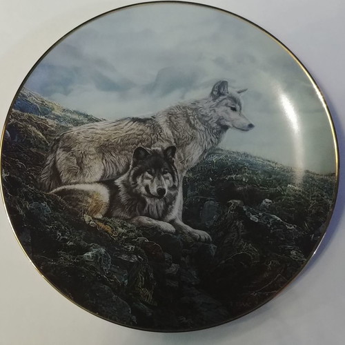 Bradex decorative plate new, Bradford Exchange "Above Timberline" 1996