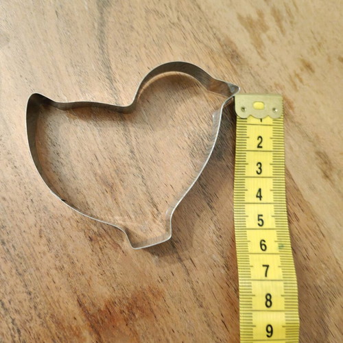 Metal cookie cutters set of 5 stainless steel