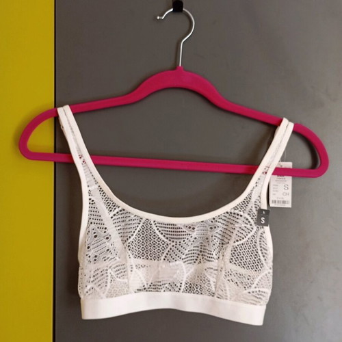 Etam women's bra size S new, white