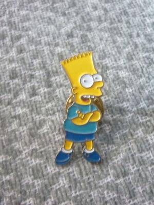 Bart Simpson The Simpsons collectible pin