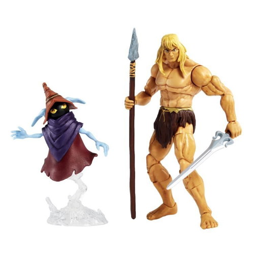 Mattel Masters of the Universe Revelation Savage He-Man & Orko action figure set new