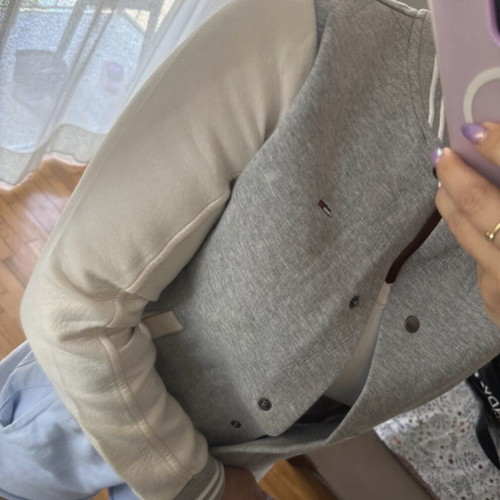 Tommy Hilfiger jacket like new, white and grey, size XS