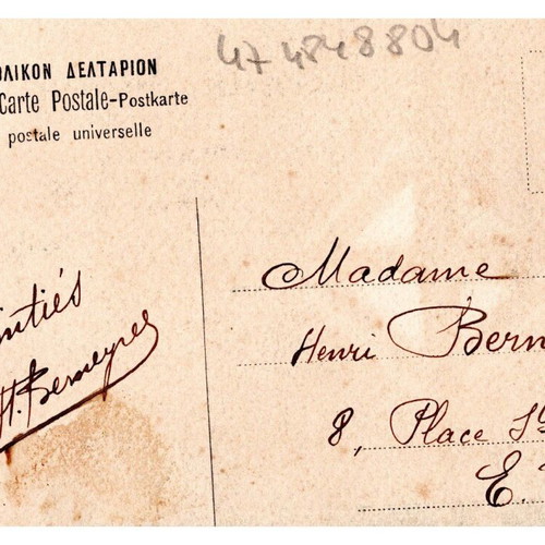Costumes 3 authentic collectible postcards used 1905-20