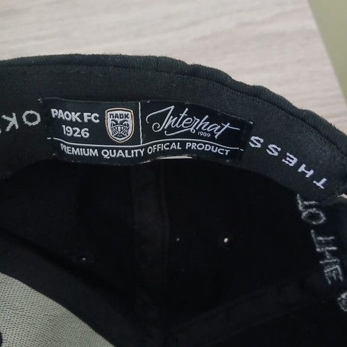 Paok Cap Almost New, Authentic