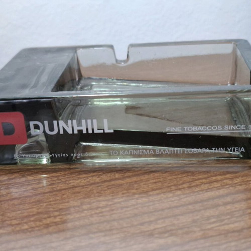 Dunhill Glass Ashtray new in excellent condition