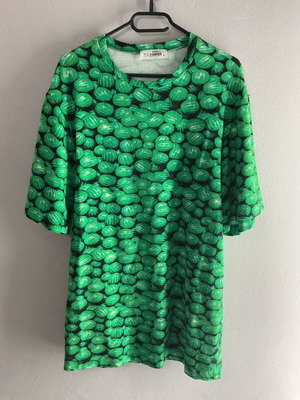 Four Minds dress with watermelons size M like new, mini green