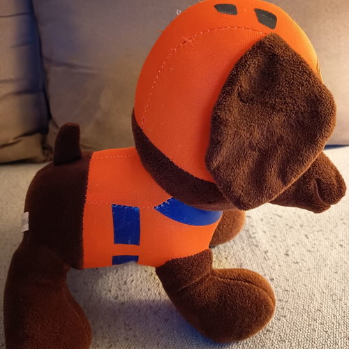 Zuma Paw Patrol plush toy 26cm like new