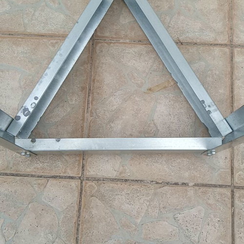 Inox container base 75-100lt
