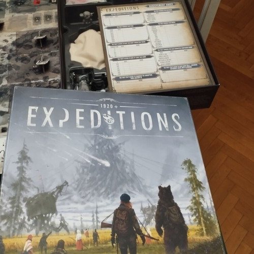Expeditions 3D printed insert for board game