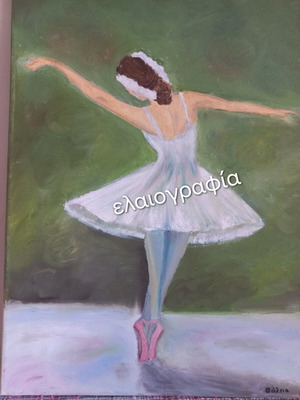 Oil painting on canvas new 40×30cm
