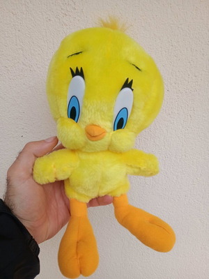 Плюшена играчка Tweety употребявана колекционерска