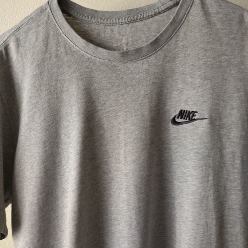 Nike T-Shirt M gray like new, cotton lightweight