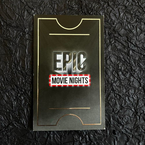 Harry Potter collectible ticket Village Epic Movie nights like new