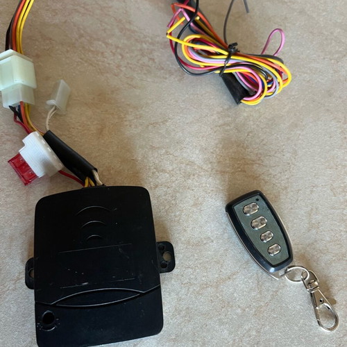 Car alarm used