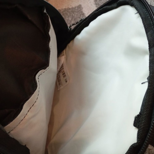 Small backpack like new, black