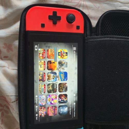 Nintendo Switch console like new with 128GB and 512GB memory cards