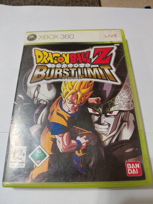 Dragonball Z Burstlimit Xbox 360 game used, action