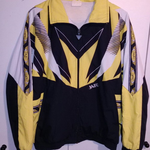 Jako jacket used, size small, yellow