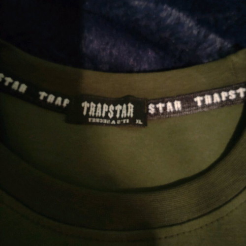 Trapstar mako t-shirt khaki, like new, size XL
