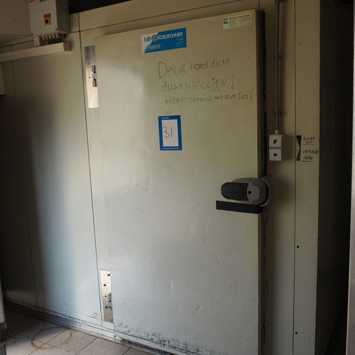 NVKL refrigeration chamber used with Searle evaporator
