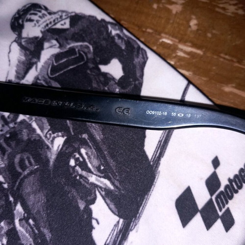 Oakley MotoGP sunglasses used, black with pouch
