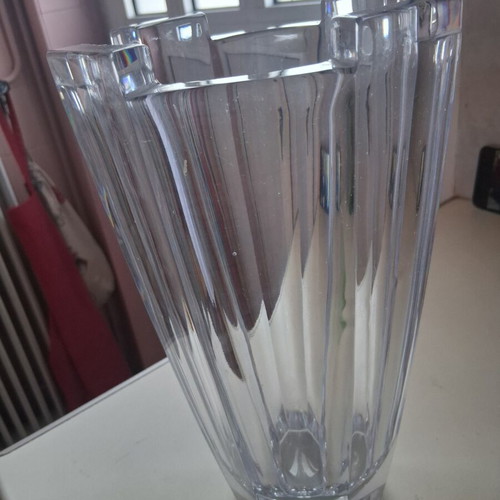 Rogaška Nova Crystal Vase 28cm like new, vintage design
