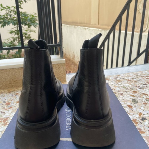 Antica Cuoieria ankle boots like new, black, size 40