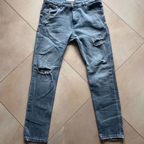 Bershka Skinny Jean like new, gray, size 42 EUR
