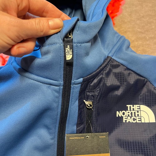 The North Face jacket new, size XXL, blue