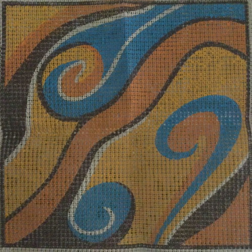 Gobelin L Printed Canvas 35x35 cm new, modern abstract design