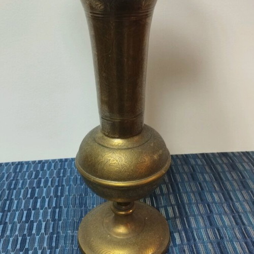 Bronze vase used