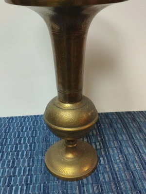 Bronze vase used