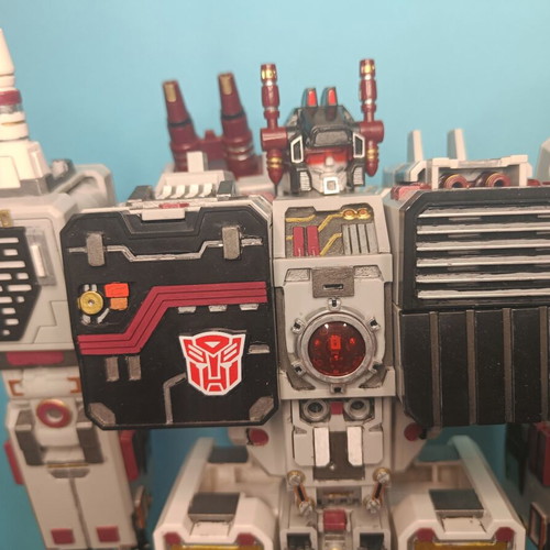 Transformers Metroplex Siyang Culture Y-C001 Vladivostok figure, custom-painted