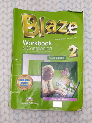 Blaze Workbook & Companion 2 English book used