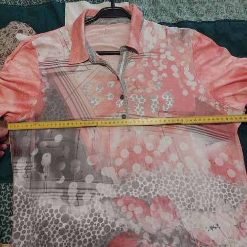 Multicolor summer blouse, breathable, size XL