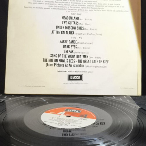 Stanley Black Russia vinyl record used
