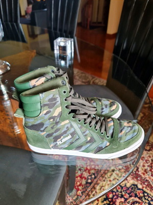 Hummel high sneakers used, size 38, green