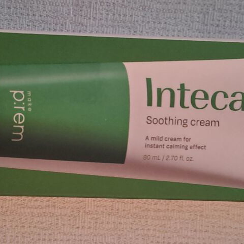 make p:rem Cleansing Milk 200ml & Inteca Soothing Cream 80ml set