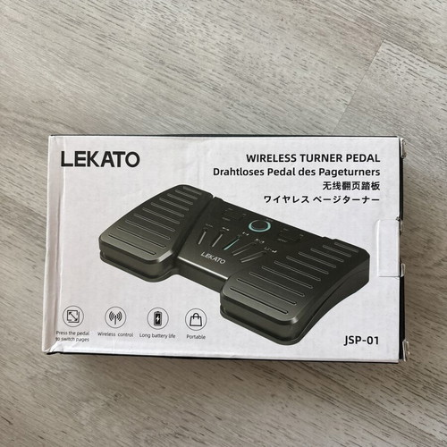 Lekato Wireless Bluetooth Page Turner Pedal