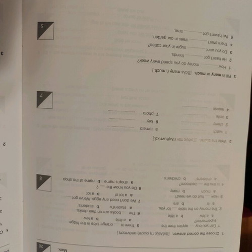 Spot On 1 test booklets used, pack of 4