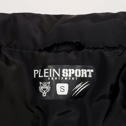 Philipp Plein Sport MRB2545 men's down jacket like new, size S-M, black