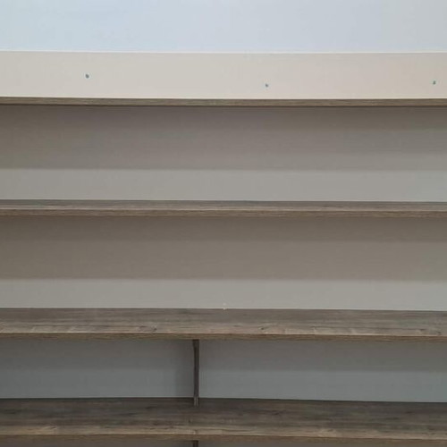 Store Furniture used, custom handmade wood oak finish