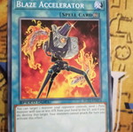 Blaze Accelerator μεταχειρισμένη Continuous Spell κάρτα Yu-Gi-Oh!