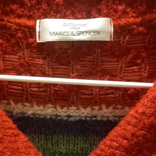 Marks & Spencer cardigan used, multicolor, size M