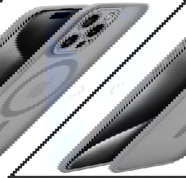 Θήκη Σιλικόνης Με Magsafe & Metal Camera Lens Protection iPhone 15 Pro Max