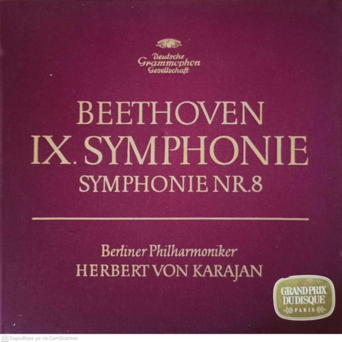 Beethoven Symphonie Nr.8 double LP used, classical