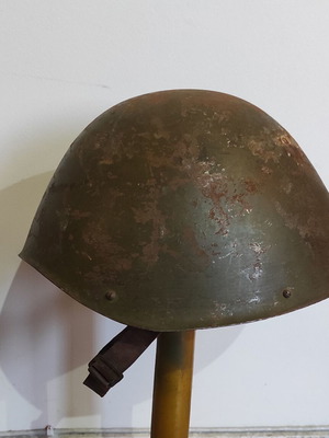 Greek helmet 1940 used, complete