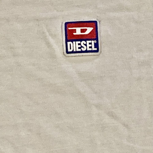 Diesel set with white T-shirt and brown bermuda shorts used, size M