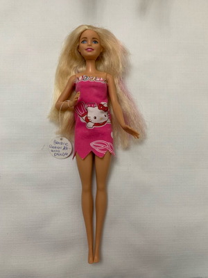 Barbie DIY Crimb and Curl doll used with wear