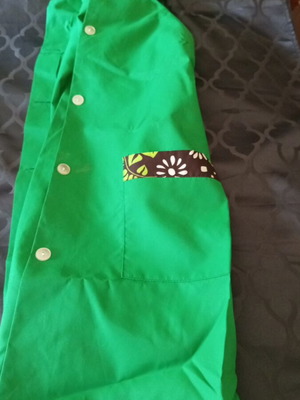Vintage full-length kitchen apron Sofinyl unused from 70s-80s